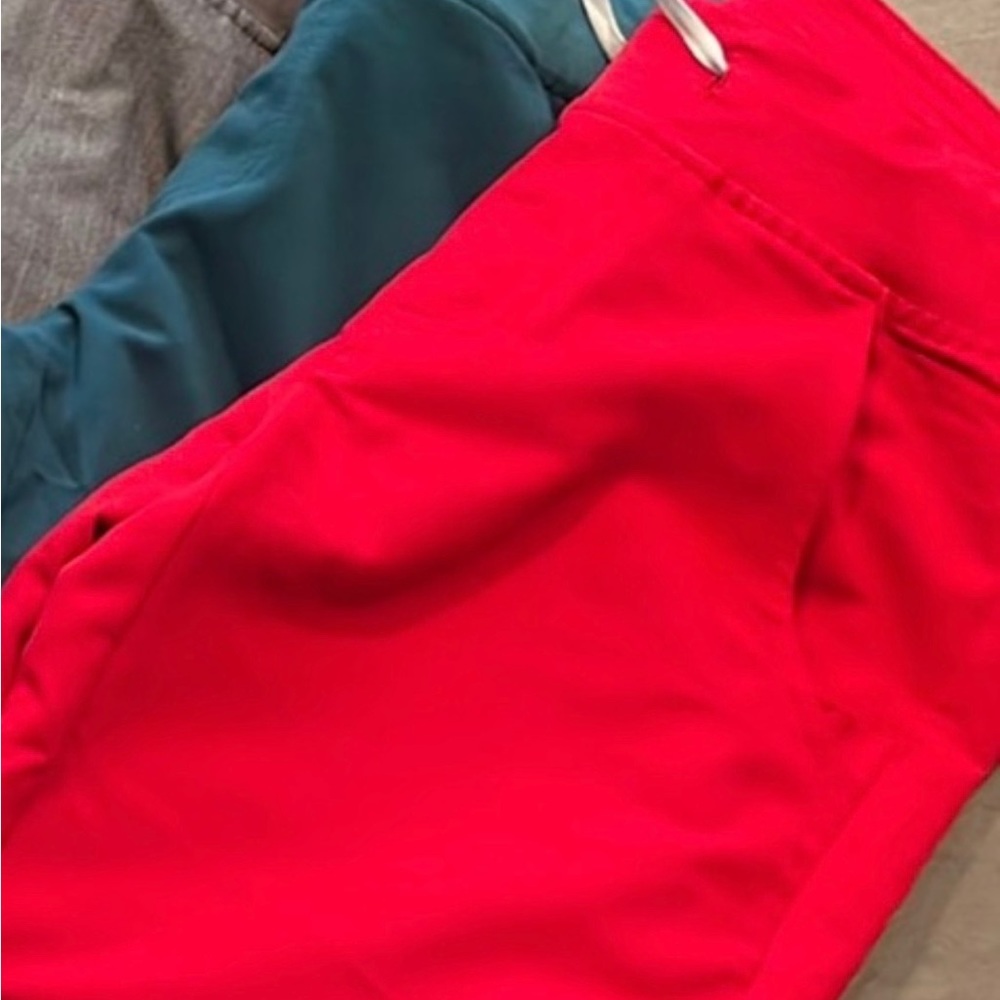FIGS Zamora Red jogger pants.. size XXSP